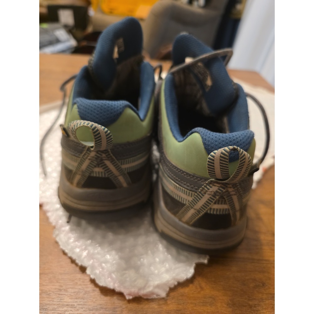 Keen Targhee 3 Gray Leather Low Top Hiking Shoes Sneakers Size 9.5 Mens. - Picture 6 of 16